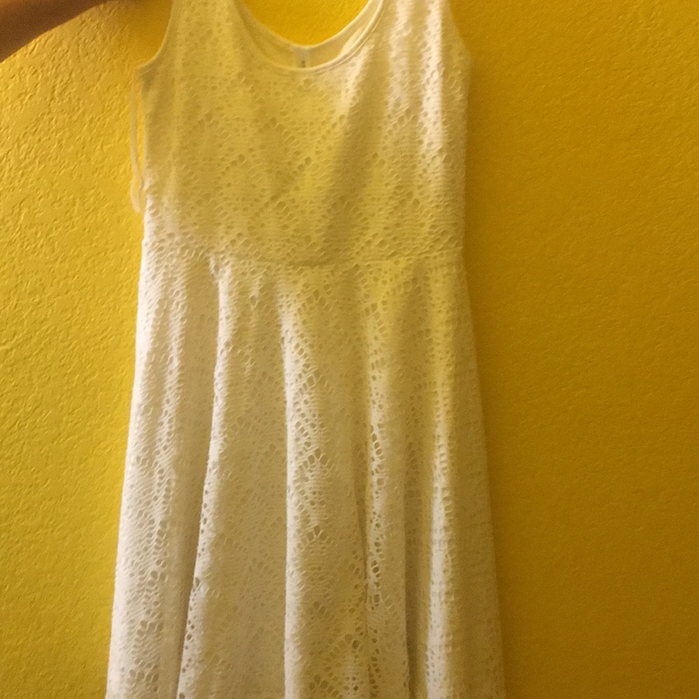 White dress